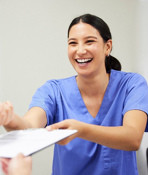 Dental insurance works by saving you money on preventive oral health treatment